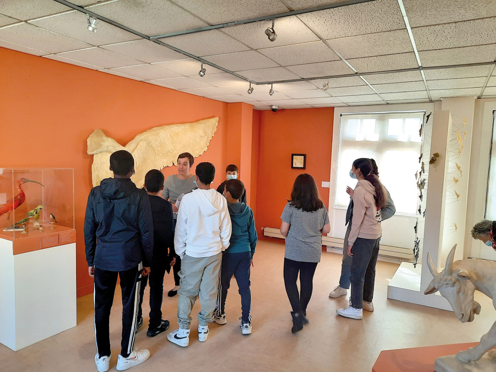 Musée de Vernon Audiodescription Jeunes CLAS Centres Sociaux ELV BPM