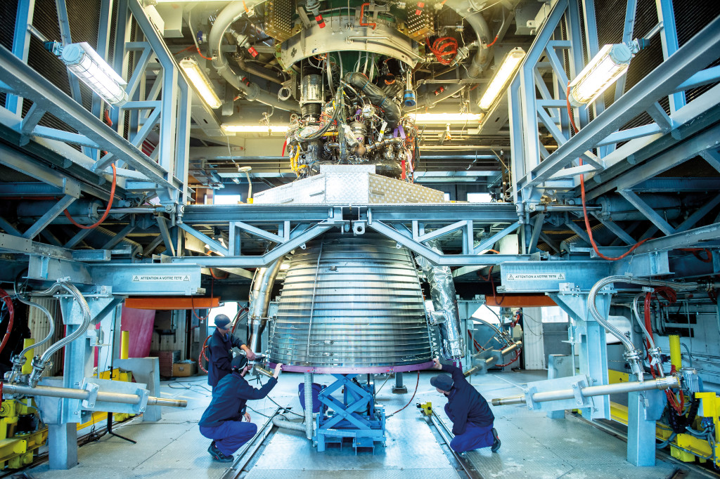 Vernon  Vulcain motor - PF50 bench test cell