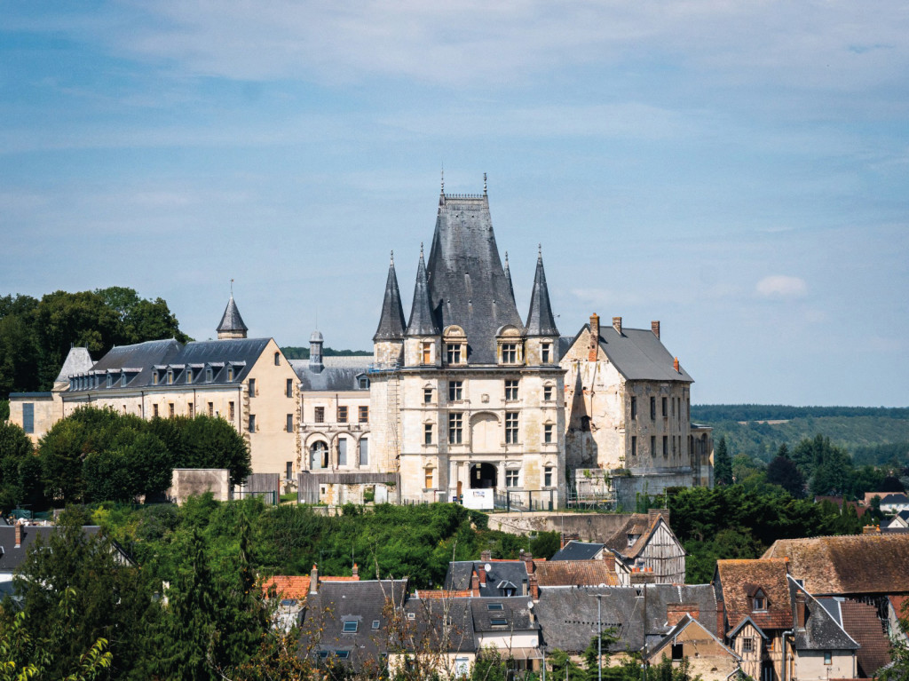 Colonne CD27 Projet culture Château de Gaillon Culture