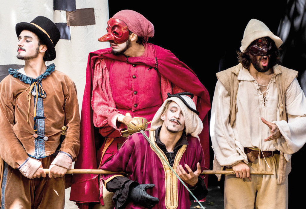 Culture Commedia dell'arte Scaramuccia Théâtre Italien