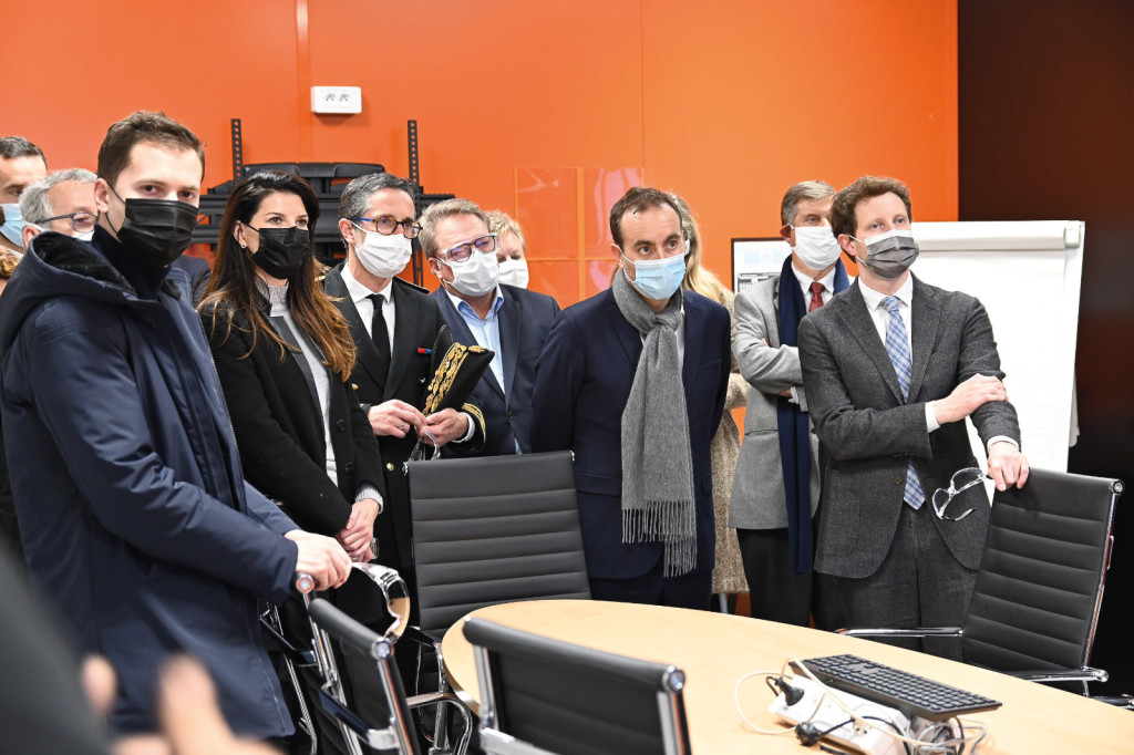 SNA Visite Clément Beaune Sébastien Lecornu Collins Aerospace Goodrich Actuation Systems Saint Marcel