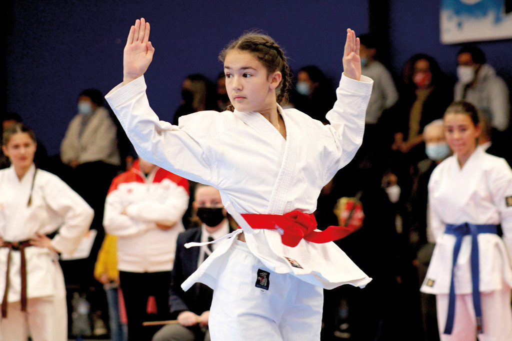 Sport SPN Karaté Championnats départementaux kata