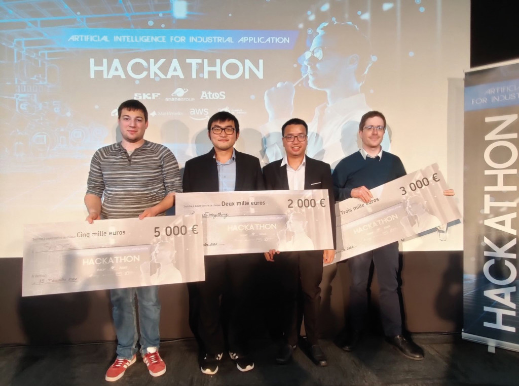 La Rencontre Equipe Gagnante Hackathon SKF Campus de l_Espace