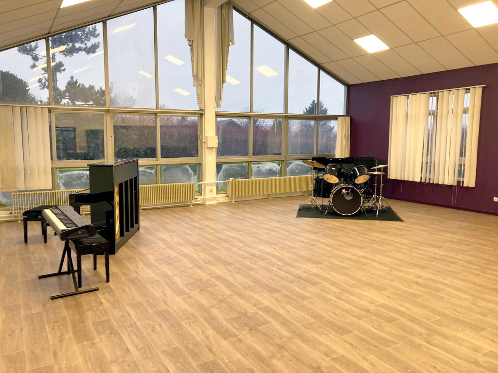 SNA Travaux Ecole de Musique de Saint-Marcel salle Gershwin