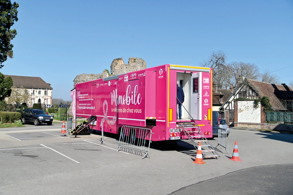 CD27 Mammobile Dépistage Cancer du Sein Santé Eure