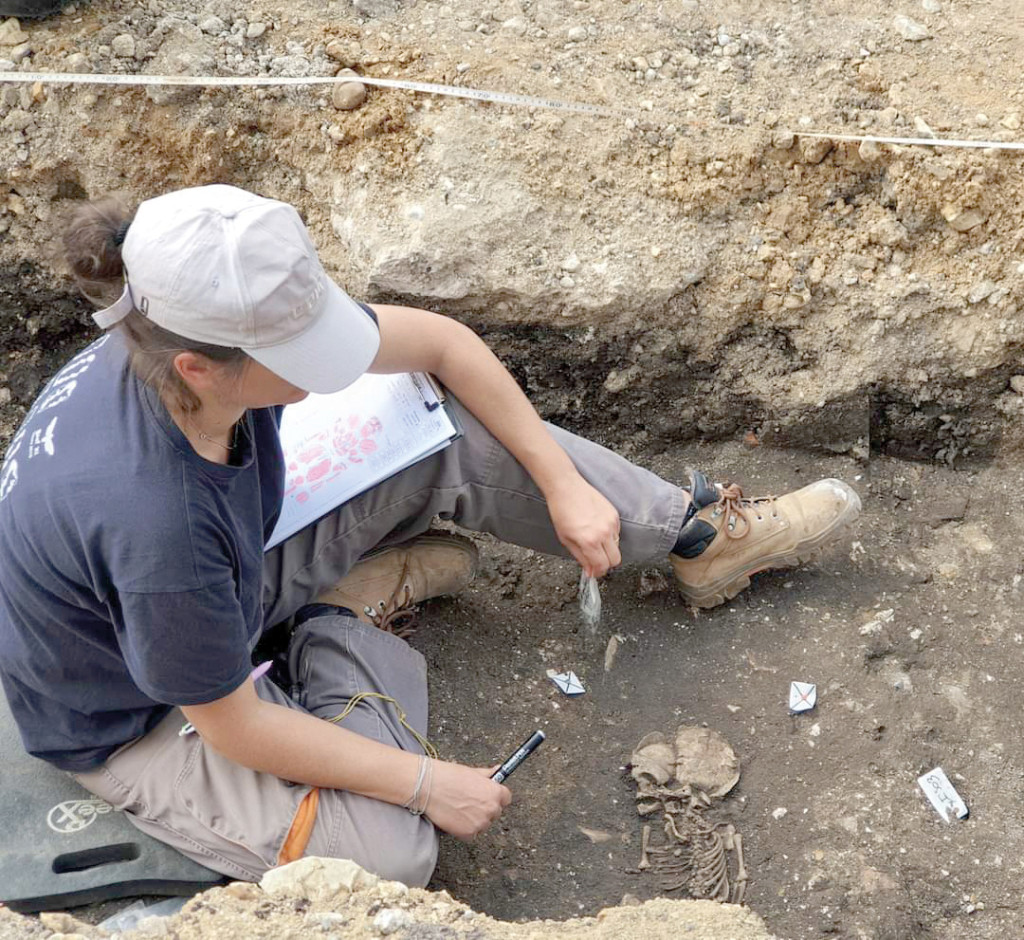 Infotravaux fouilles archéologique rue du soleil coeur de ville
