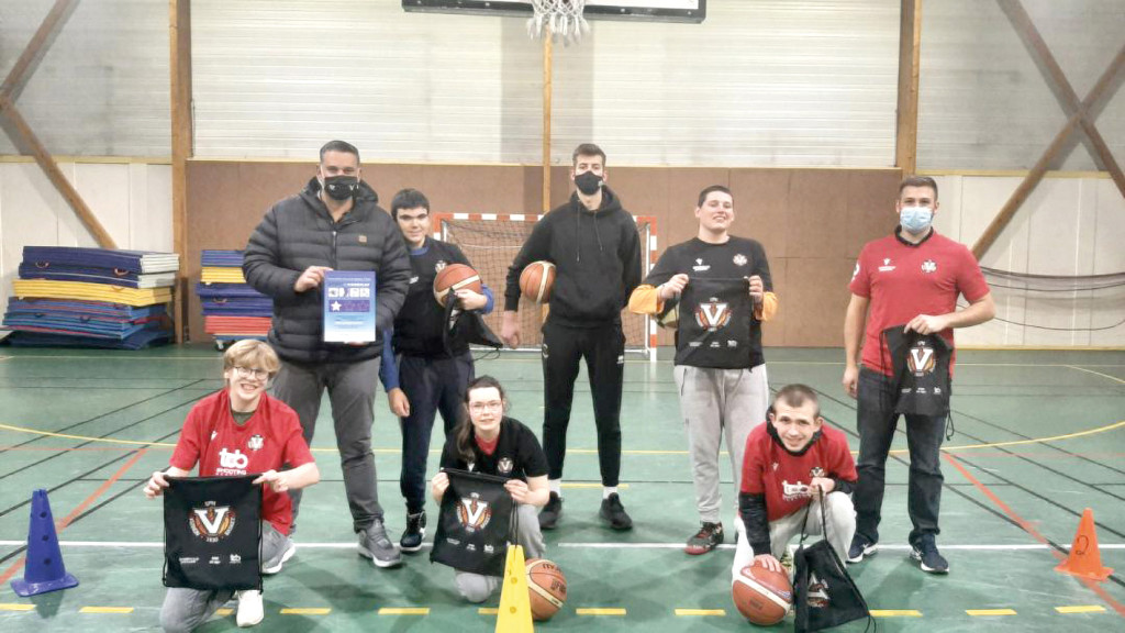 Sports SPN Basket inclusif labellisation Sport et Handicap Handisport