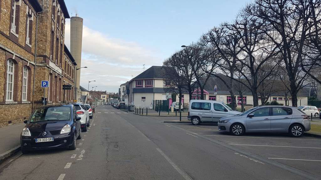 Travaux rue de Gamilly Requalification Voirie