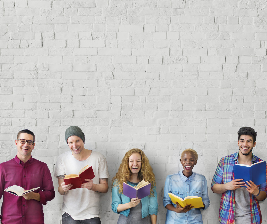 Students,Youth,Adult,Reading,Education,Knowledge,Concept