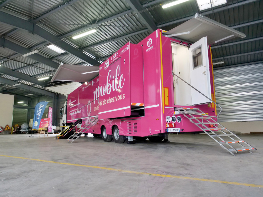 CD27 Campagne Dépistage Cancer du Sein Mammobile Santé Eure