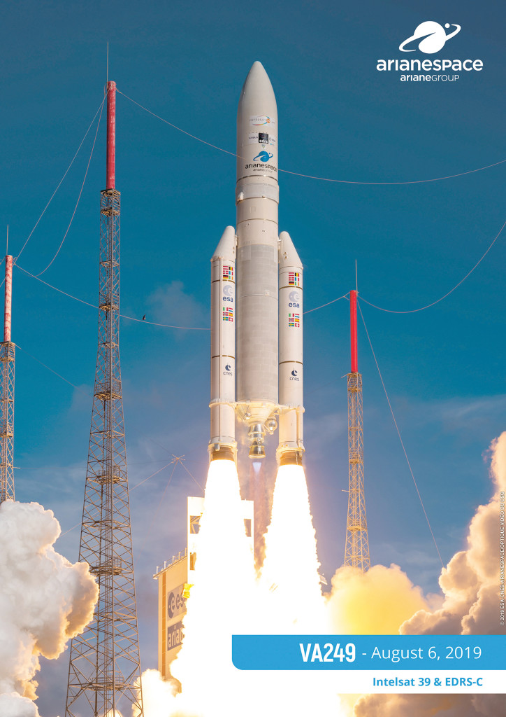 VA249 Décollage Ariane 5 en ZL3 depuis Kourou, le 06/08/2019