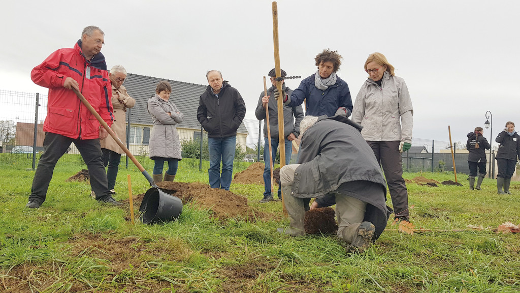 SNA Inauguration Jardin Forêt Nourricière La Heunière Transition Ecologique PCAET