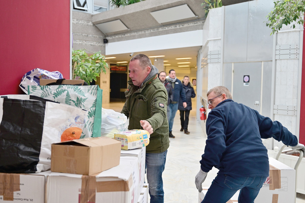 CD27 Nouvelle Collecte Solidaire Ukraine Janvier 2023 Département