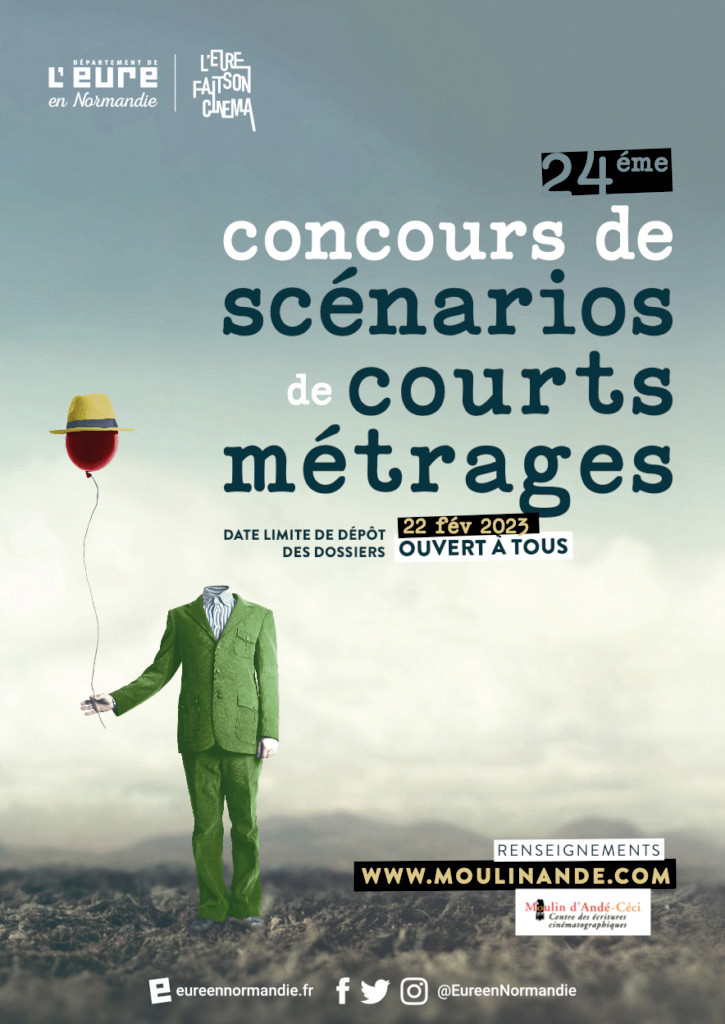 CD27 Concours de Scénarios 2023 Cinéma Film Art Culture Département de l_Eure
