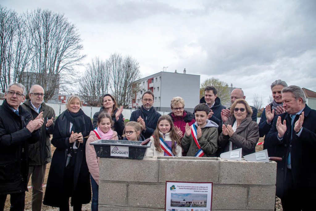 SNA Maison de Santé Saint-Marcel Pose Première Pierre