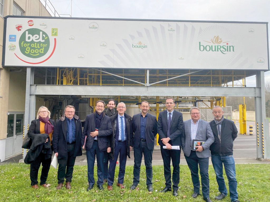 SNA Visite Usine Boursin Groupe Bel RSE Transition Ecologique