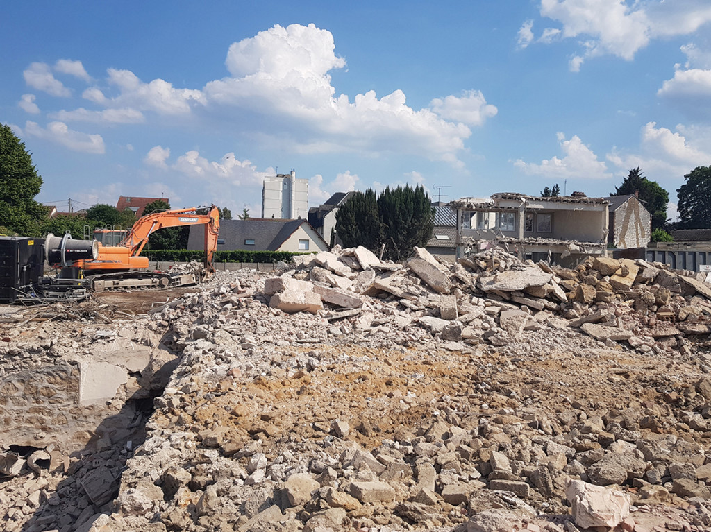 Infotravaux démolition collège césar lemaitre