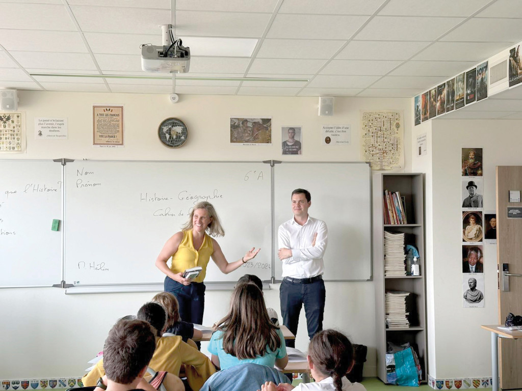 CD27 Distribution Livres Calculettes Collège César Lemaître Plan Lecture