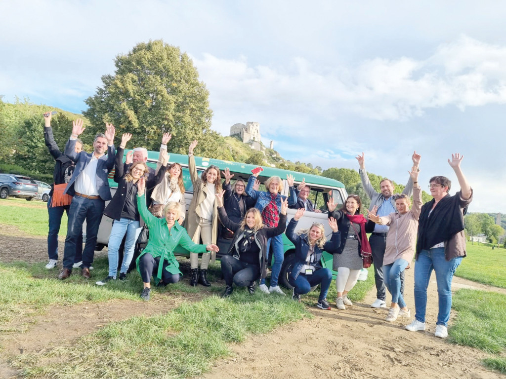 CD27 Eurêka Roadshow 2023 Etape Les Andelys SNA Tourisme Attractivité