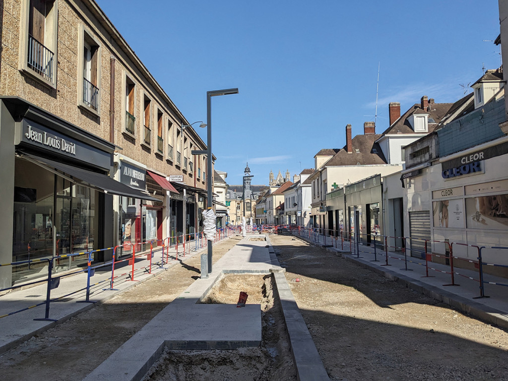 Infotravaux Coeur de Ville Fin Chantier Rue du Soleil rue Saint-Jacques
