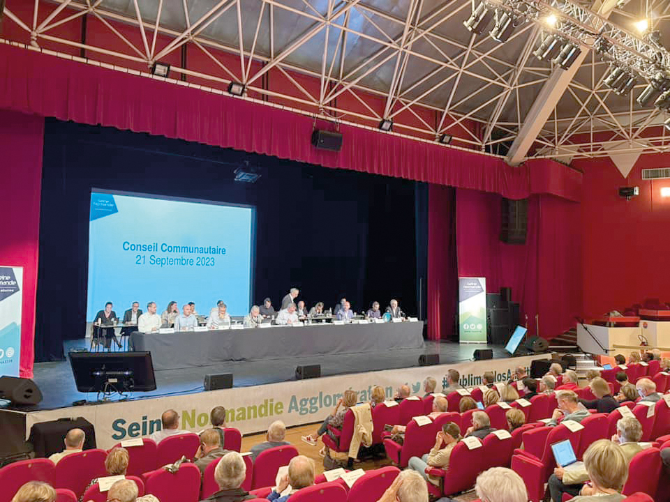 SNA Conseil Communautaire 21 septembre 2023 Beach Park Vernonnet Fonds de Soutien SNA Programme LEADER