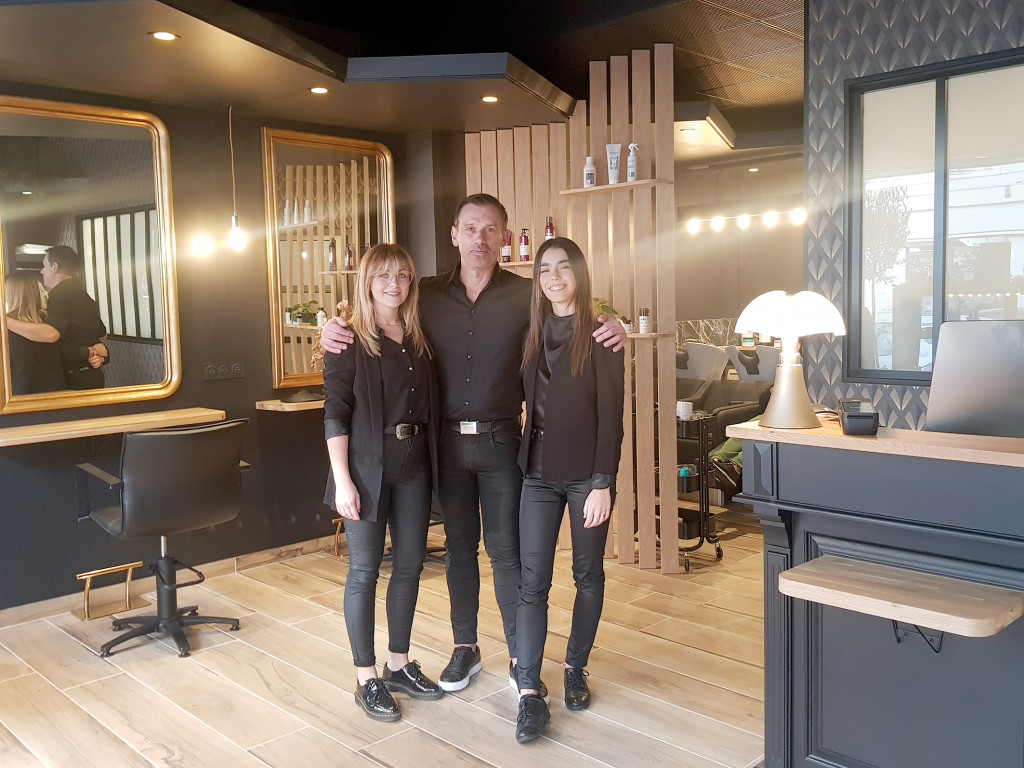 En Ville Ouverture Salon de Coiffure Appart by David 40 rue d_Albufera