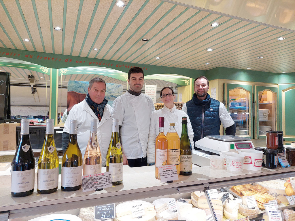 En Ville Départ Retraite Jean-Luc Miserey Marché Fromagers du Mesnil Commerce