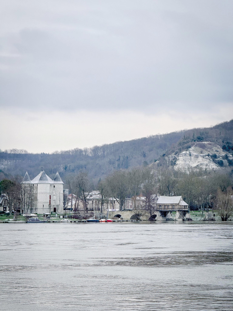 Grand Angle La neige à Vernon
