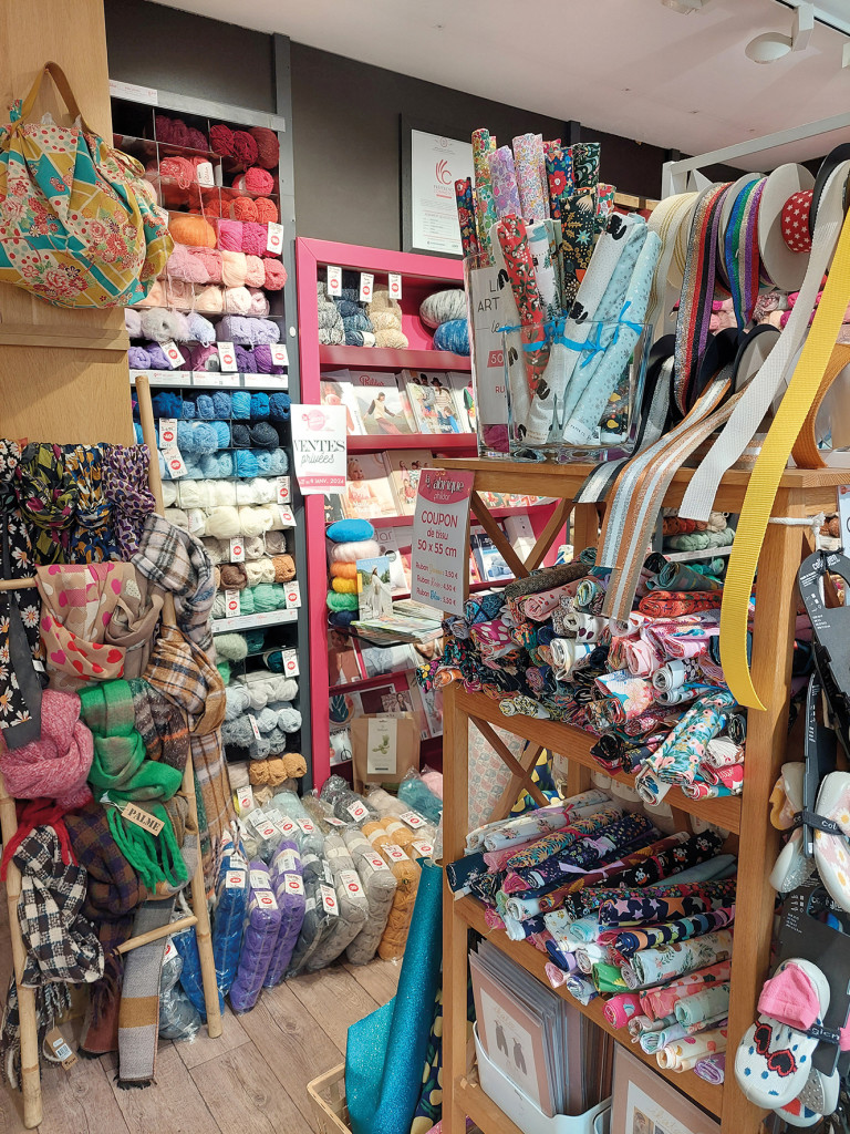 Le Choix de la Rédac Mercerie Créative La Fabrique Rue aux Huiliers Couture Tricot
