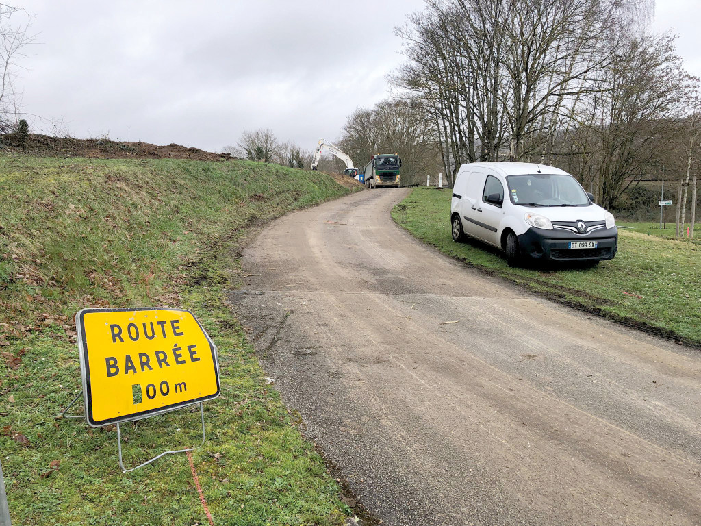 Infotravaux Fermeture Rue du Croquet Travaux Déchèterie