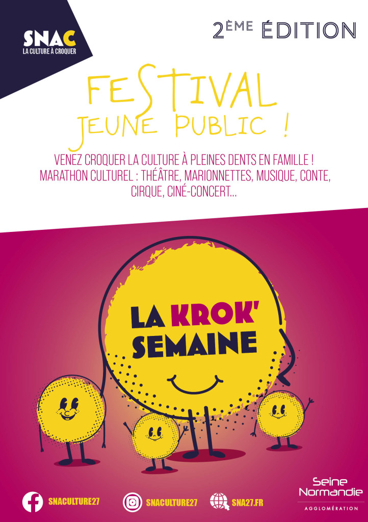 Proposition flyers Festival jeune public