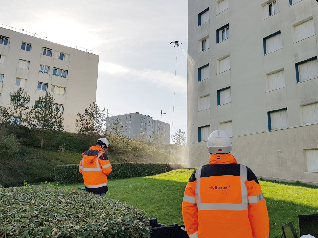 Boutardes Nettoyage Drones Façade Immeuble Bégonias MonLogement27 Logement Social QPV