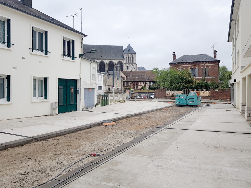 Infotravaux Coeur de Ville Rue des Pontonniers Rue André Bourdet Avenue Pierre Mendès-France