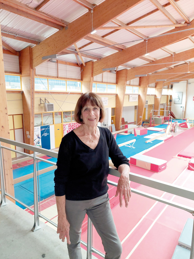 La Rencontre Evelyne Cordier-Letourneur Gymnaste Porteuse de la Flamme Olympique