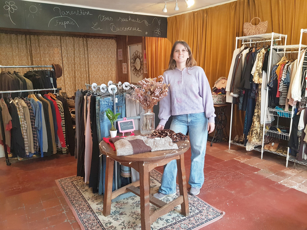 En Ville Ouverture Friperie Parenthèse Mélie Preux Rue Saint-Sauveur