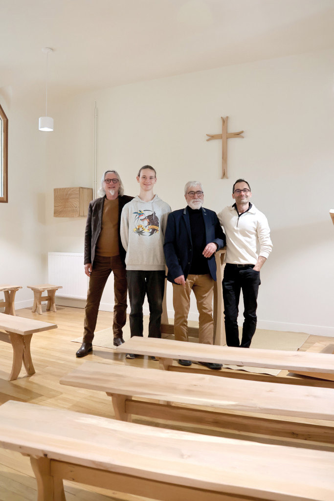 Campus Carlo Acutis Chapelle Mobilier Stéphane Martin-Laprade