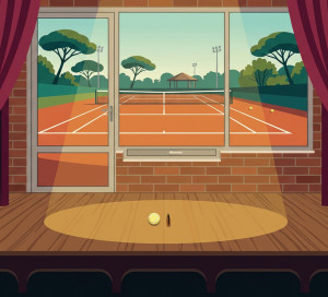 Sports Tennis Club de Vernon TCV Théâtre Balle de Match