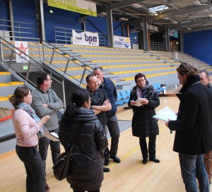 Les artisans et les équipes se sont réunis au gymnase du Grévarin (Vernon) pour préparer la cérémonie des vœux. Ils ont parlé logistique et organisation pour le jour J. Quant au menu... c'est une surprise !