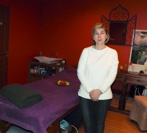 Esthéticienne et championne de tennis de table