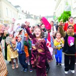 Tout le week-end, les enfants étaient à l'honneur avec le Carnaval des écoles, les animations médiévales, les manèges et attractions gratuits.