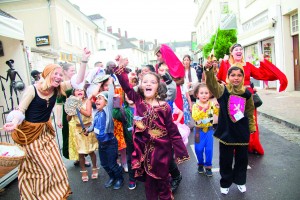 Tout le week-end, les enfants étaient à l'honneur avec le Carnaval des écoles, les animations médiévales, les manèges et attractions gratuits.