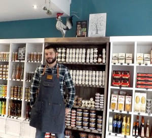 Cédric Joly vient d’ouvrir une épicerie fine, Aux saveurs de Ced.