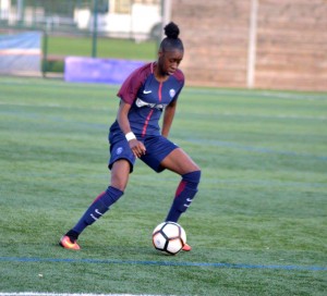 Halima Niakate représente Vernon dans l’équipe U19 de football au PSG.