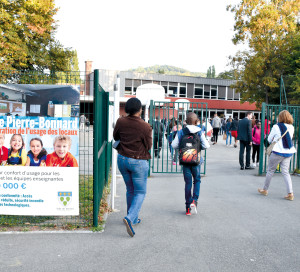 Le demi-million d’euros investi dans l’école Pierre-Bonnard a permis la rénovation complète de l’isolation du bâtiment principal.
