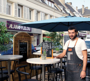 De nombreux clients ont été attirés par cette nouvelle terrasse vernonnaise cet été.