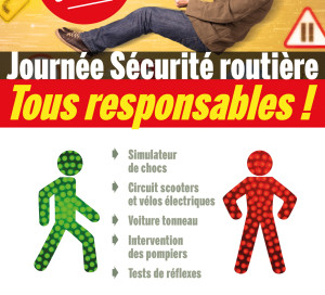 Affiche sécurité routière