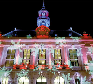 Mairie de Vernon, décoration de Noël 2018