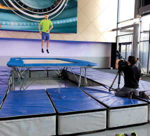 Gymnastique Christopher Lenoury, un acrobate vernonnais en prime-time