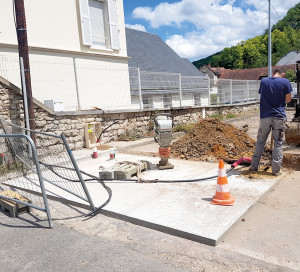 L’installation du distributeur est le fruit d’en engagement pris par Sébastien Lecornu et François Ouzilleau au début du mandat.