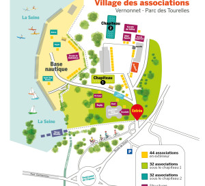 plan village des associations vernon 2019